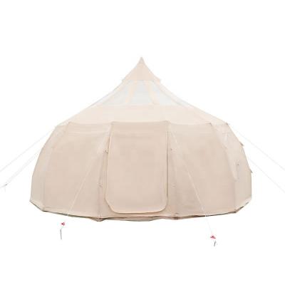 China Hot Sale High Quality Luxury Outdoor Glamping Tent Waterproof Large Family Yurt Diagonal Tying Type Camping Tent for sale