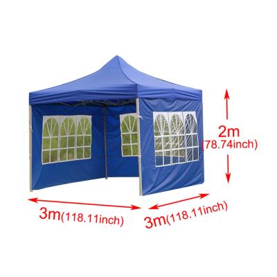 China One-stop outdoor aluminum frame tent trade show gazebo garden pergola exhibition gazebo for sale