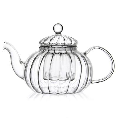 China HOT SALE viable cheap personalized custom pyrex Borosilicate glass teapot made in china for sale