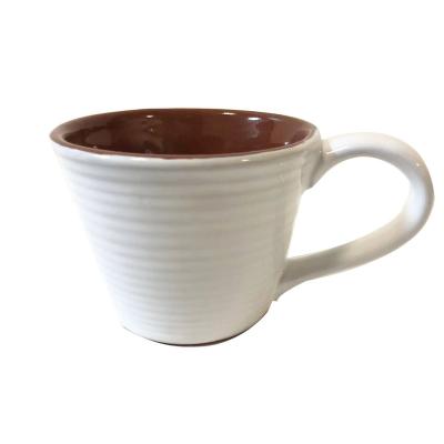 China Cheap Price Occasional Hot Sale Ceramic Mug With Handlebar For Coffee Honey Milk Tea Gift Cup Custom Logo for sale