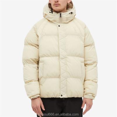 China Waterproof OEM High Quality Customized Casual Winter Waterproof Padded Soft Shell Bubble Puffer Down Jacket For Men for sale