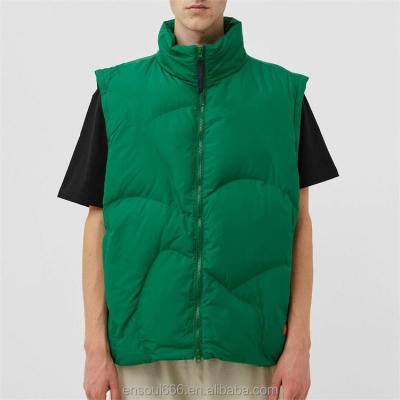 China Waterproof OEM Wholesale Casual Fashion Detachable sleeves Winter Custom Vest Waterproof Down Puffer Jacket For Men for sale