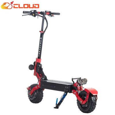 China CLOUD unisex 48v 2400w off road Europe free shipping warehouse in Eu USA electric scooter e scooter double motor adult e-scooter for sale