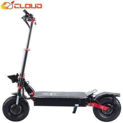 China CLOUD USA Warehouse 60v 5600w free shipping motor unisex dual 13 inch electric scooter electric scooter adult elektro scooter for sale