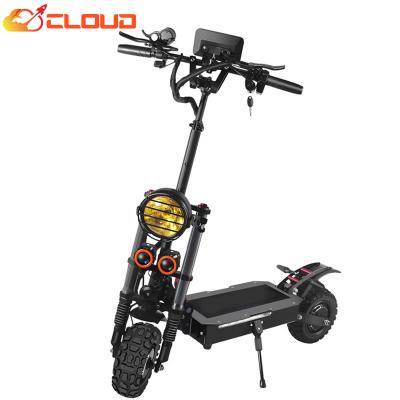 China Unisex CLOUD V7 Powerful 5600W Adult With Suspensions E-scooter Folding Scooter Electric Electric Scooter for sale