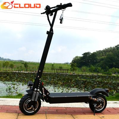 China CLOUD Unisex Adult 10 Inch Escooter 52v 2400w Dual Motor Electric Scooter With Seat Folding Electric Scooter Electric Scooter for sale