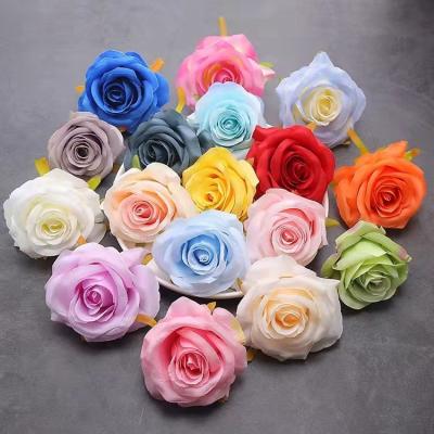 China Decorate weddings and DIY high quality natural rose head of silk homes for home decoration for sale