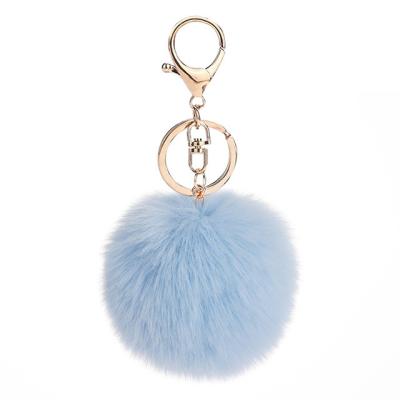 China Rising Cute Plush Pendant Creative Cute Ball Bag Key Chain Custom Pendant Jewelry for sale