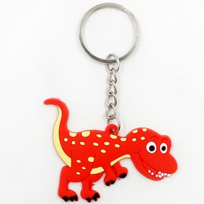 China Rising Factory Dinosaur Key Chain Design Promotional Cute Custom Key Chain for sale