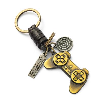 China Wholesale Old Fashioned Industrial Custom Metal Keychain Metal Logo Name Key Chain Rise for sale