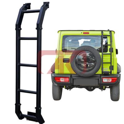 China Specially Authorized IP Tail Ladder Rear Tailgate Ladder Climbing Ladder For Suzuki Jimny JB64 JB74 2019 2020 2021 2022 for sale