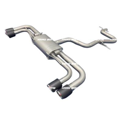 China Exhaust System Competitive Price 304 Stainless Steel Automotive Exhaust System Catback For Audi Tt for sale