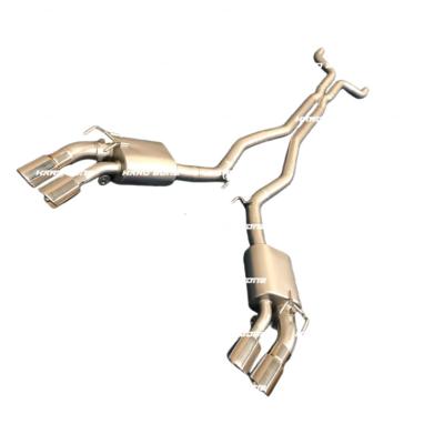 China Automotive Exhaust System China Supplier 304 Stainless Steel Catback For Chevrolet Camaro 3.6 for sale