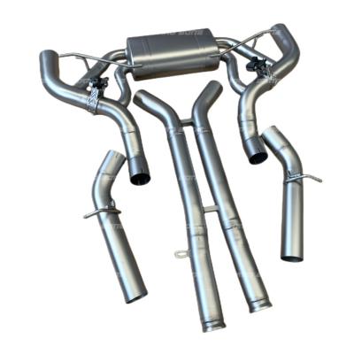 China Catback Exhaust System Competitive Price 304 Stainless Steel Automotive Exhaust System For Benz Gt Gts for sale