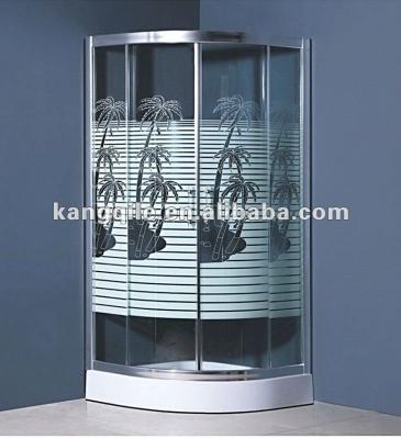 China With Sight 5mm Tempered Glass Sliding Door Shower Enclosure for sale