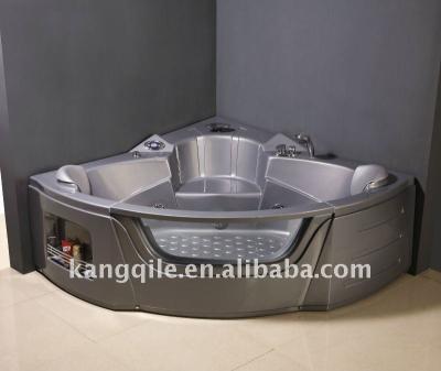 China High Quality Indoor Double Tub Massage Bathtub for sale