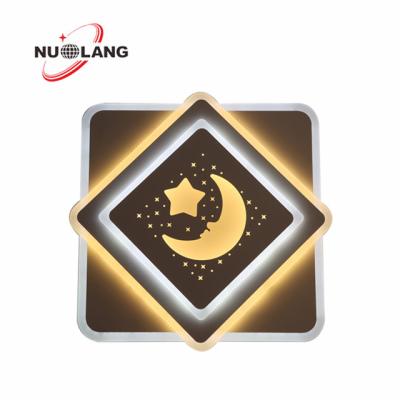 China Modern LED Moon Star Night Sky Ceiling Light Color Changing for sale