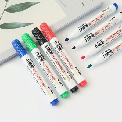 China High Quality Refillable Non-Toxic Whiteboard Erasable Marker Pen With Color Box 14.9*1.7cm for sale