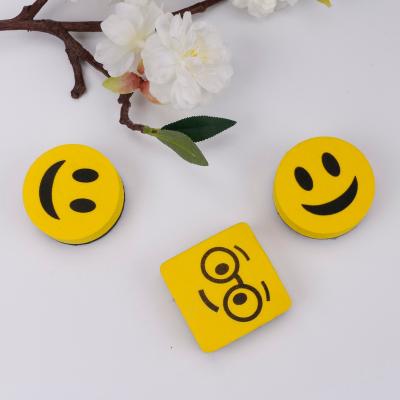 China Environmental Friendly High Quality Whiteboard Eraser Magnetic Whiteboard Cleaner Emoji Whiteboard Accessory Eraser for sale