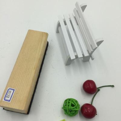 China Office & Wholesale School School Wool Felt Blackboard Whiteboard Gum Wooden Handled OEM Customized for sale