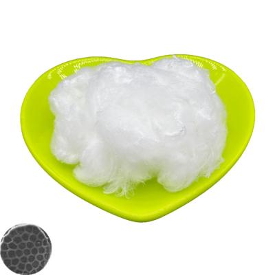 China Sea-Island Structure Microfine Fiber Sea-Island Micro Denier Stable Polyester Fiber 3DX51MM With 37island for sale