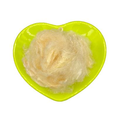 China Anti-bacteria 1.5D 38mm soybean fiber for textile fabric and filler pillow for sale