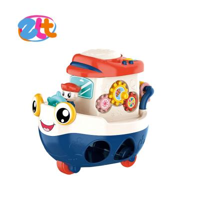 China Early Baby Smart Multifunctional Boat Plastic Education Toys Educational Learning Toys For Children for sale