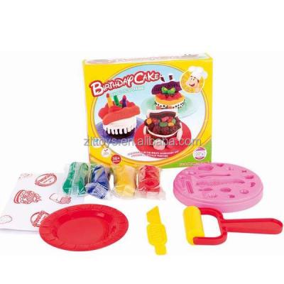 China DIY play cake model for color clay play dough with ICTI for sale