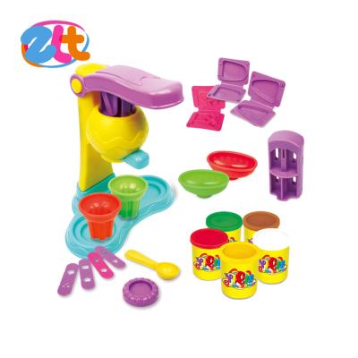 China Hot Selling Multifunctional DIY Ice Cream Color Mud Set Toy Children DIY Playdough Game for sale