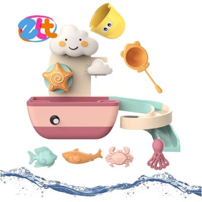 China 2021 Bath Toy Amazon Baby Bath Toy Set Shower Toys Water Spray For Children for sale