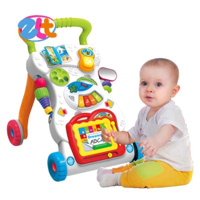 China 6months-3years China wholesale new model multifunctional plastic music single baby walker for sale