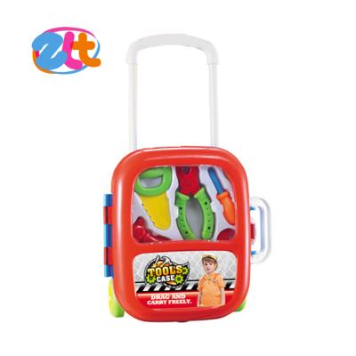 China MODEL TOY Kids DIY Play House Pretend Tool Suitcase Plastic Boys To Repair Tool Toys for sale