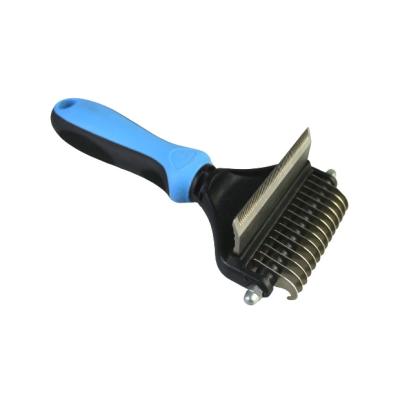 China Pet Quality Stainless Steel Hair Removal Cleaning Tool Fine Comb Beauty Comb for sale