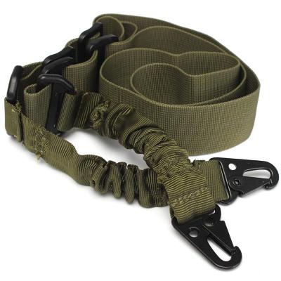 China Hunting Tactical Military 2 Hole Nylon Adjustable Snake Multifunctional Snake Sling Gun Rifle Gun Belt Gun Points for sale