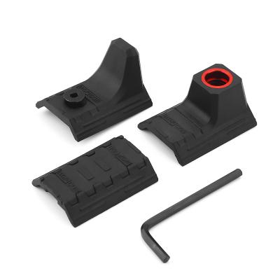 China Tactical Lok System M-LOK HandStop M-LOK Handguard M Rubber Mount For Free Float Handguard MLOK Rail Cover Hunting Accessories for sale