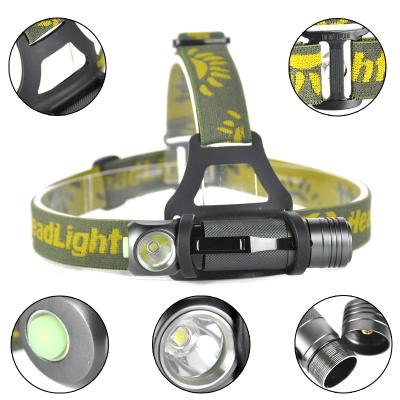 China Other XPL V6 Headlight 18650 Rechargeable Flashlight 3 Modes 2 In 1 Headlight LED Flashlight Torch With Headband for sale