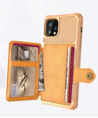 China Anti-fall leather mobile case for iphone 12 for sale