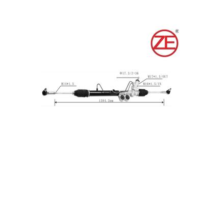 China Aluminum Alloy/Selling Power Kit Gear Assy Steering Rack Steel/Best Rubber Car Metal 8-97946131-0 For Isuzu Dmax for sale