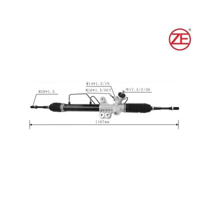 China Good Quality Car Aluminum Alloy/Steel/Rubber Repair Kit Assembly Steering Gear Rack 49001-3xt0b For Nissan Nv 350 E26 for sale