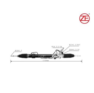 China Mr333500 Mb553340 Direct Sales Car Assy Steering Rack For Mitsubishi Triton Pajero Aluminum Alloy/Steel/Rubber Sport for sale