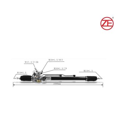 China Aluminum alloy/steel/rubber end 53601 car sda-a04 53601 sda-a02 53601 sdd-a03 steering rack for Honda Accord 2003 2006 2007 for sale