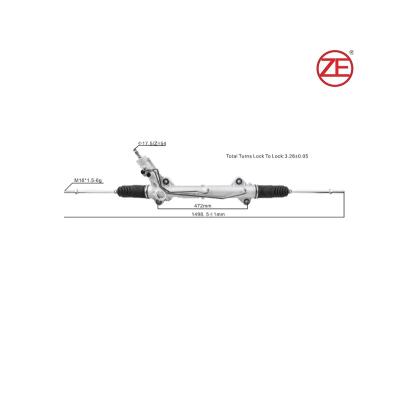 China A9064601800 A9064621301 Captiva Aluminum Alloy / Steel / Rubber Steering Gear For Mercedes-Benz Sprinter for sale