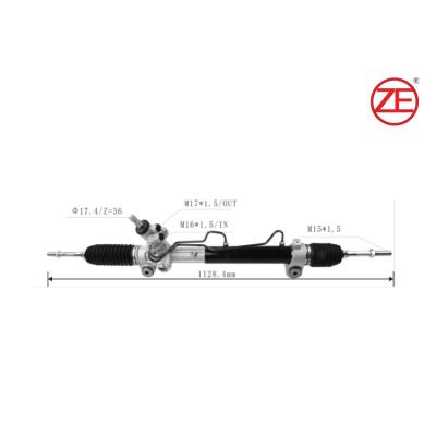 China Aluminum Alloy / Steel / Rubber Steering Gear Rack Assembly Parts Factory Price 44250-06270 44200-06320 For Toyota Camry for sale