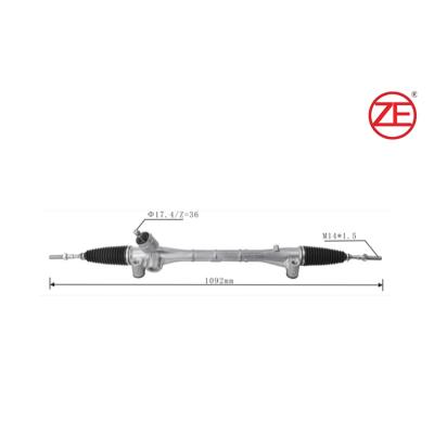 China Alloy/Aluminum Steel/Rubber 45510-76010 Hot Selling Auto Power Steering Racks Assy For Toyota Lexus Ct 200 for sale