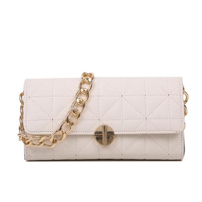 China Ladies Mini Evening Clutch Purse Small Thick Chain Bag Of Fashion All-match Simplicity Shoulder Handbags For Women for sale