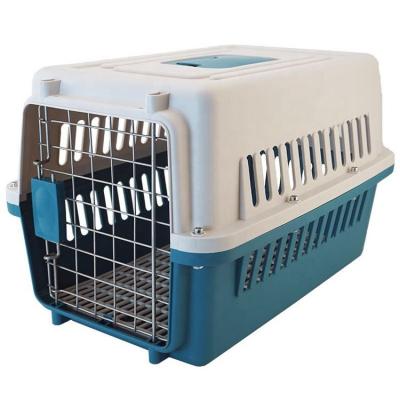 China Good Quality Breathable Airline Approved Portable Outdoor Airline Pet Cage Carrier For Dog Cat Squirrel Travel Carrier for sale