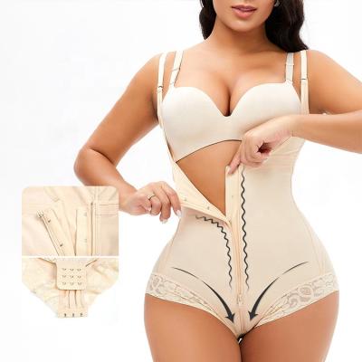 China Breathable Full Body Waist Trainer Butt Lifter Control High Waist Shapewear Lingerie For Women for sale