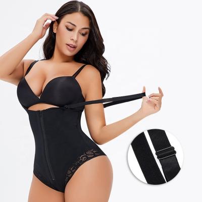 China Breathable Plus Size Women Butt Lift Body Shaper Underbust Jumpsuit Slimming Corset Shapewear for sale