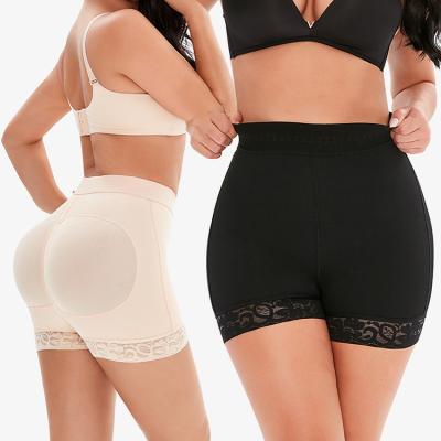 China Wholesale Breathable Yoga Abdomen Hips Biker Shorts Training Shapers Butt Lift Body High Waist Women's Panties for sale