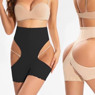 China High Waist Shapewear Waist Trainer Tummy Control Butt Lifter Breathable Thong Body Shaper Slimming Underwear Shaping Briefs Control Panties for sale